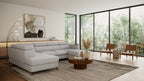 Claire Corner Sofa Bed with Chaise & Storage