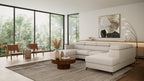 Claire Corner Sofa Bed with Chaise & Storage
