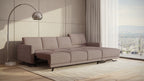 Idia 3 Seater Chaise Sofa Bed with Storage
