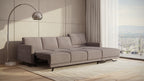 Idia 3 Seater Chaise Sofa Bed with Storage