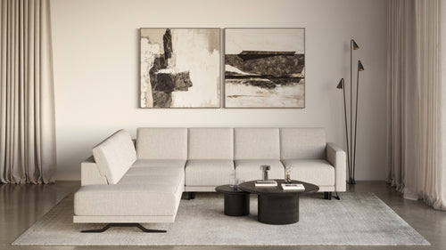 Idia 3 Seater Corner Sofa Bed with Storage