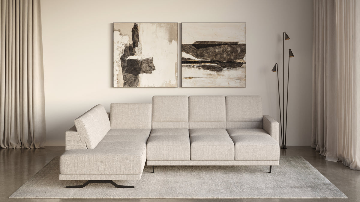 Idia 3 Seater Corner Sofa Bed with Storage
