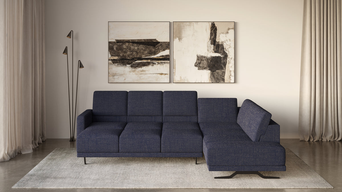Idia 3 Seater Corner Sofa Bed with Storage