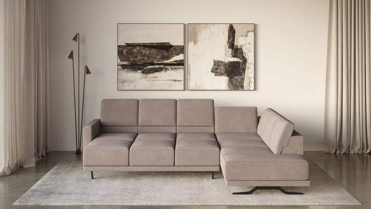 Idia 3 Seater Corner Sofa Bed with Storage