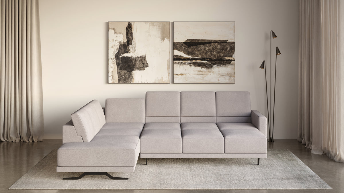 Idia 3 Seater Corner Sofa Bed with Storage