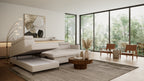 Claire Corner Sofa Bed with Chaise & Storage