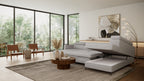Claire Corner Sofa Bed with Chaise & Storage