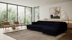 Claire Corner Sofa Bed with Chaise & Storage