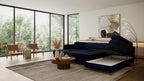 Claire Corner Sofa Bed with Chaise & Storage