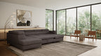 Claire Corner Sofa Bed with Chaise & Storage