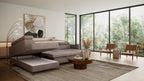 Claire Corner Sofa Bed with Chaise & Storage