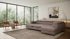 Claire Corner Sofa Bed with Chaise & Storage