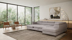 Claire Corner Sofa Bed with Chaise & Storage