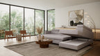 Claire Corner Sofa Bed with Chaise & Storage
