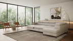 Claire Corner Sofa Bed with Chaise & Storage