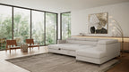 Claire Corner Sofa Bed with Chaise & Storage