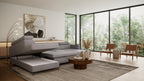 Claire Corner Sofa Bed with Chaise & Storage