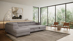 Claire Corner Sofa Bed with Chaise & Storage