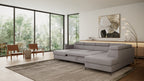 Claire Corner Sofa Bed with Chaise & Storage