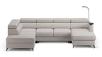 Claire Corner Sofa Bed with Chaise & Storage
