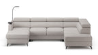 Claire Corner Sofa Bed with Chaise & Storage