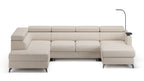 Claire Corner Sofa Bed with Chaise & Storage