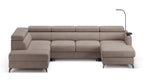Claire Corner Sofa Bed with Chaise & Storage