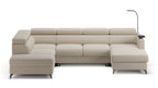Claire Corner Sofa Bed with Chaise & Storage