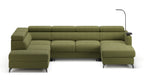 Claire Corner Sofa Bed with Chaise & Storage