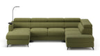 Claire Corner Sofa Bed with Chaise & Storage