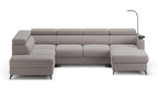 Claire Corner Sofa Bed with Chaise & Storage