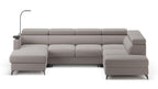 Claire Corner Sofa Bed with Chaise & Storage