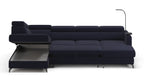 Claire Corner Sofa Bed with Chaise & Storage