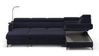 Claire Corner Sofa Bed with Chaise & Storage