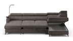 Claire Corner Sofa Bed with Chaise & Storage
