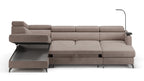 Claire Corner Sofa Bed with Chaise & Storage