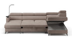 Claire Corner Sofa Bed with Chaise & Storage