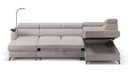 Claire Corner Sofa Bed with Chaise & Storage