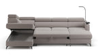 Claire Corner Sofa Bed with Chaise & Storage