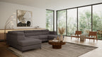 Claire Corner Sofa Bed with Chaise & Storage