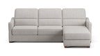 Ede 2 Seater Chaise Sofa Bed with Storage