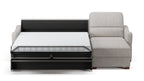 Ede 2 Seater Chaise Sofa Bed with Storage