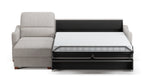 Ede 2 Seater Chaise Sofa Bed with Storage
