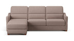 Ede 2 Seater Chaise Sofa Bed with Storage