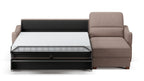 Ede 2 Seater Chaise Sofa Bed with Storage