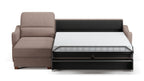 Ede 2 Seater Chaise Sofa Bed with Storage