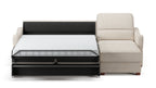 Ede 2 Seater Chaise Sofa Bed with Storage