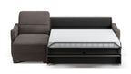 Ede 2 Seater Chaise Sofa Bed with Storage