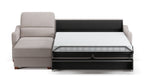 Ede 2 Seater Chaise Sofa Bed with Storage