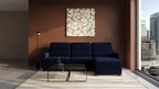 Ede 2 Seater Chaise Sofa Bed with Storage